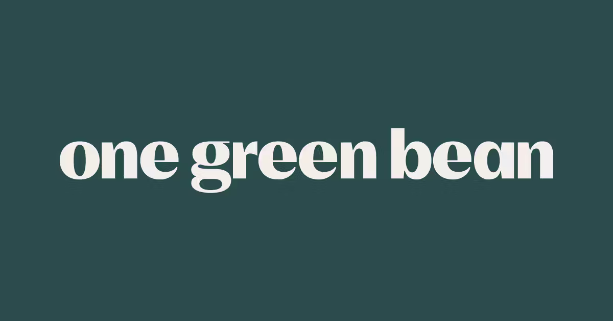 onegreenbean